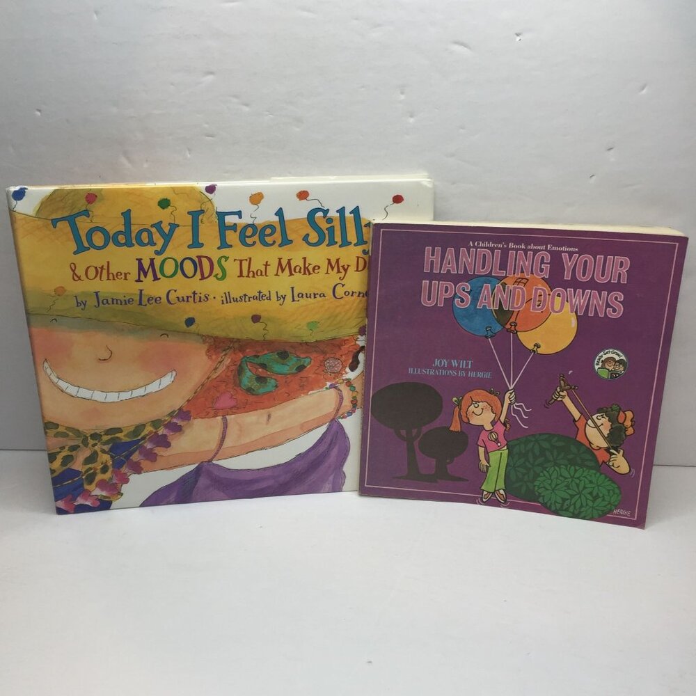 Lot 2 Kids Books Handling Your Ups and Downs Today I Feel Silly Emotions Feeling